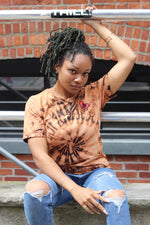 LH Short Sleeve T-Shirt (Bleached+ Spiral)